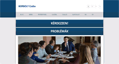 Desktop Screenshot of borbolycsaba.ro